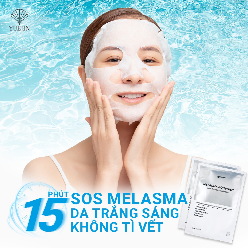 Mặt Nạ Dưỡng Trắng Da Làm Chậm Lão Hoá Yuejin Melasma SOS Dung Tích 25ml