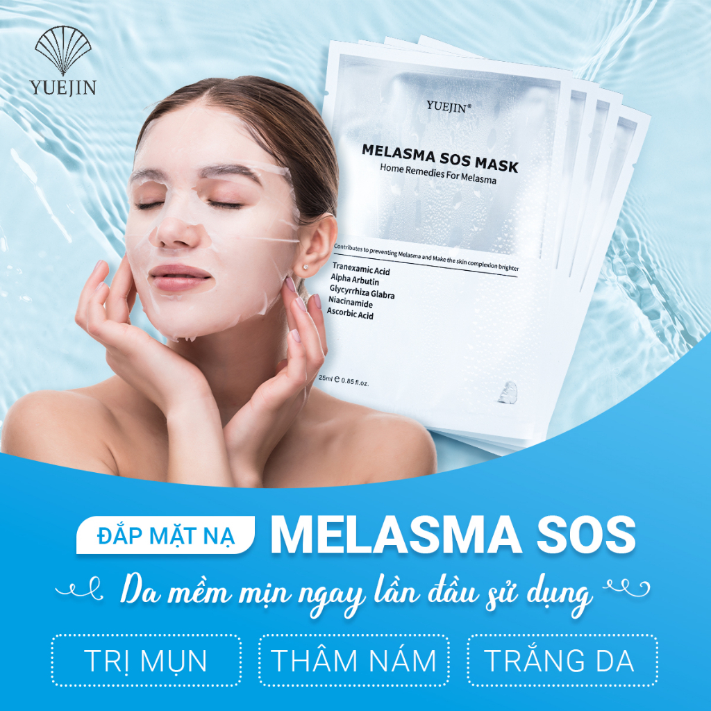 Mặt Nạ Dưỡng Trắng Da Làm Chậm Lão Hoá Yuejin Melasma SOS Dung Tích 25ml