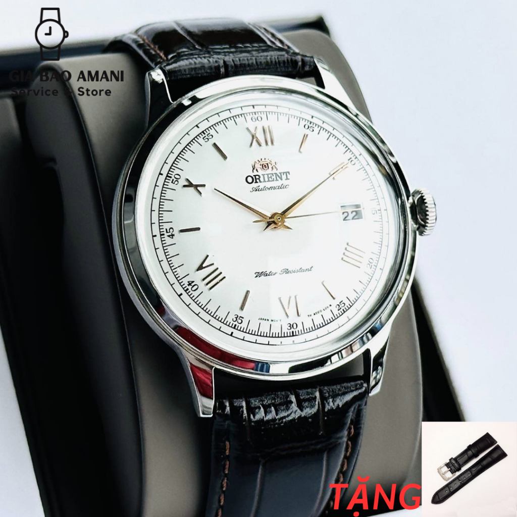 Đồng Hồ Nam ORIENT Bambino FAC00008W0 Chính Hãng Tặng Dây Da Cao Cấp