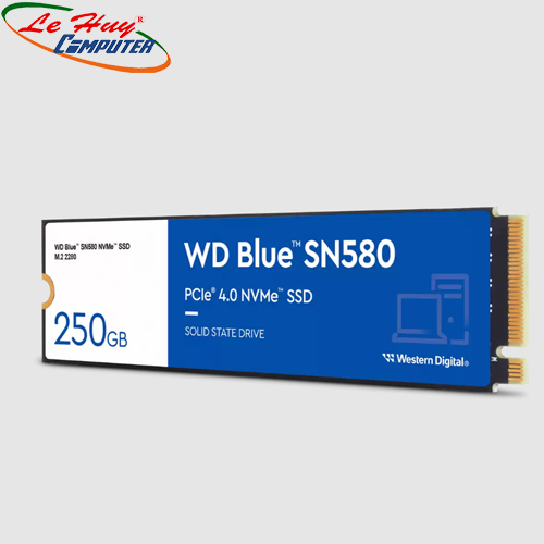 Ổ cứng SSD Western Digital Blue SN580 250GB M.2 NVMe 2280 WDS250G3B0E