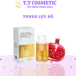 Nước cân bằng da lựu đỏ meea organic, toner lựu đỏ 120ml cân bằng độ ph cấp ẩm điều tiết nhờn cho da
