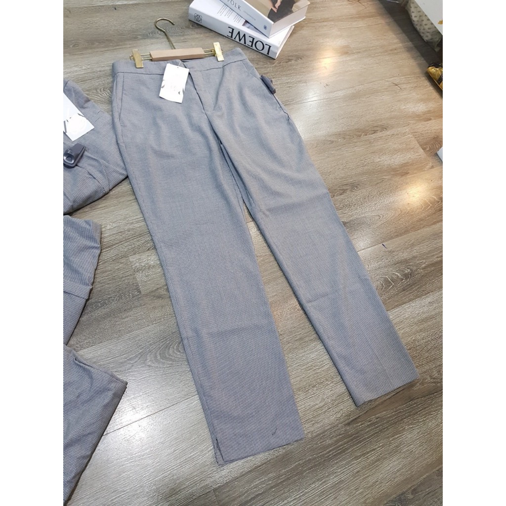 Quần tây baggy caro