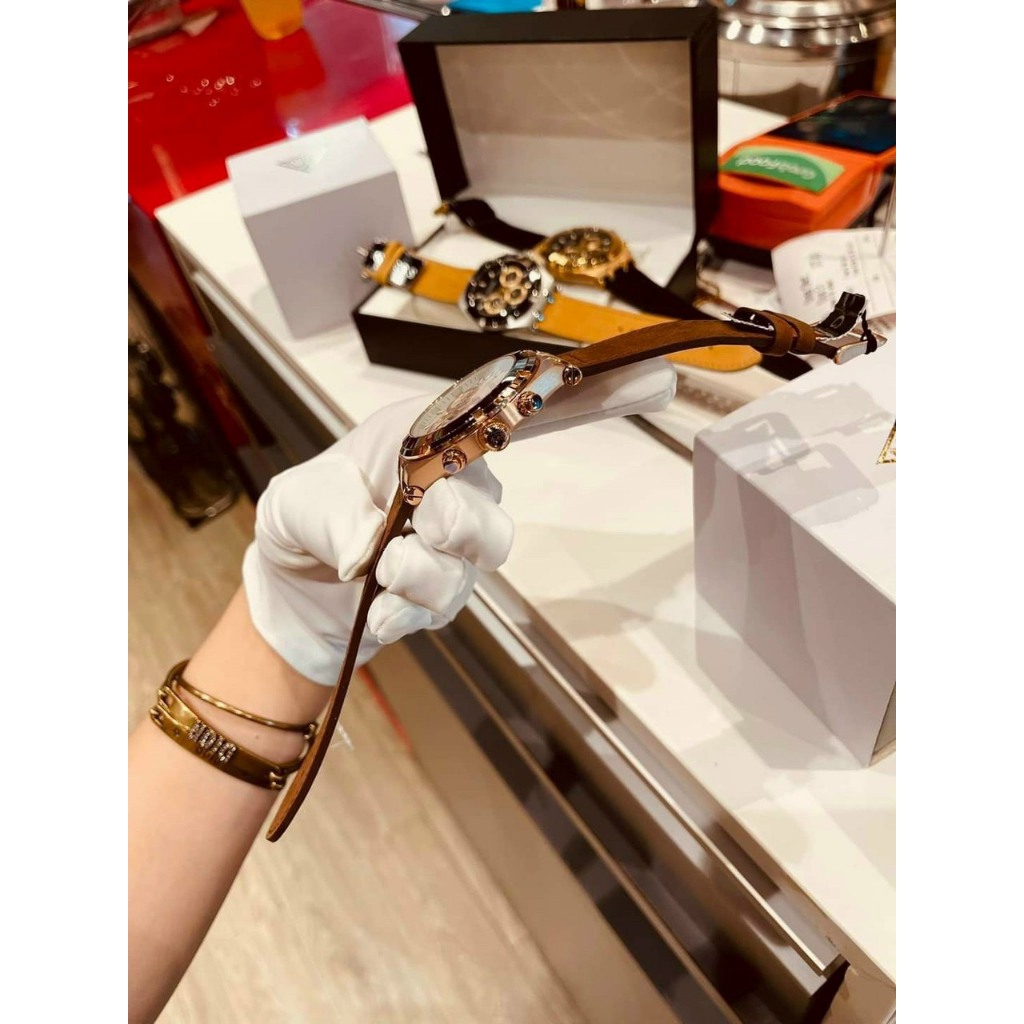 Đồng Hồ GUESS Nam,Size:44mm,Full Box Hãng,FreeShip Toàn Quốc,Bản Tròn Nam Tính