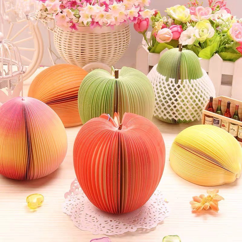 Giấy Note Ghi Chú Cute Đánh Dấu Trang Nhớ Dòng Hình Trái Cây Nhiều Màu Đồ Dùng Học Tập Độc Lạ VPK67