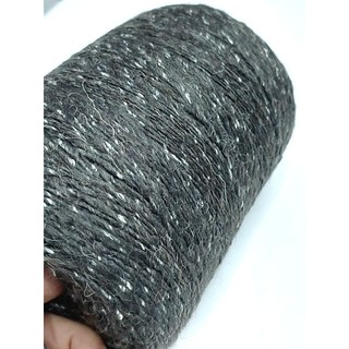 Len wool màu nâu hoa phẩy 50gr len đông