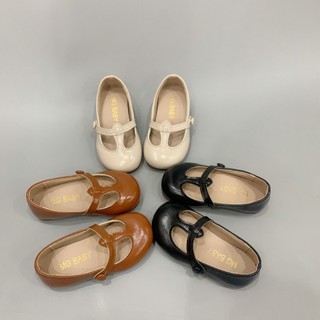 Giày búp bê cho bé-MG baby quai cài mã v583
