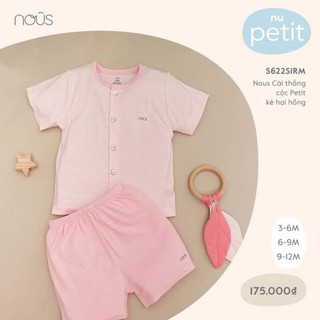 Bộ Cài Thẳng cộc tay Nous Petit