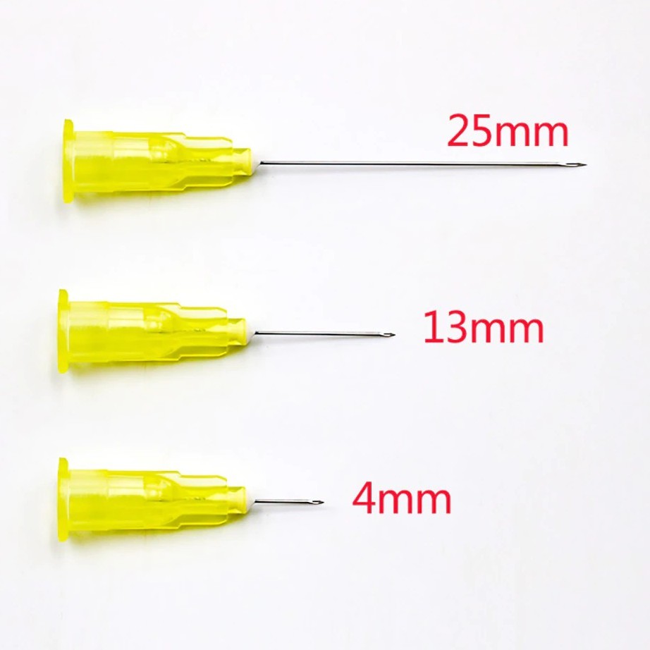 Hộp 100 Cây Kim SungShim Tiêm Meso 30G/32G/34G - 4mm tiêm căng bóng cá hồi PRP Hàn Quốc Chính Hãng