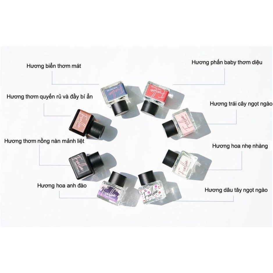 Nước Hoa Vùng Kín Hương Gỗ Sảng Khoái Tươi mát, Thanh Lịch Foellie Eau De Innerb Perfume 5ml - Foret