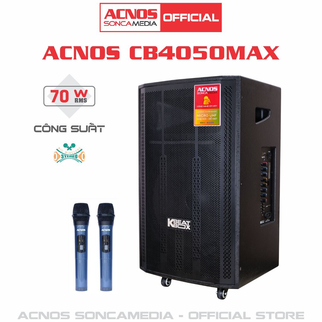 Dàn âm thanh di động ACNOS CB4050MAX