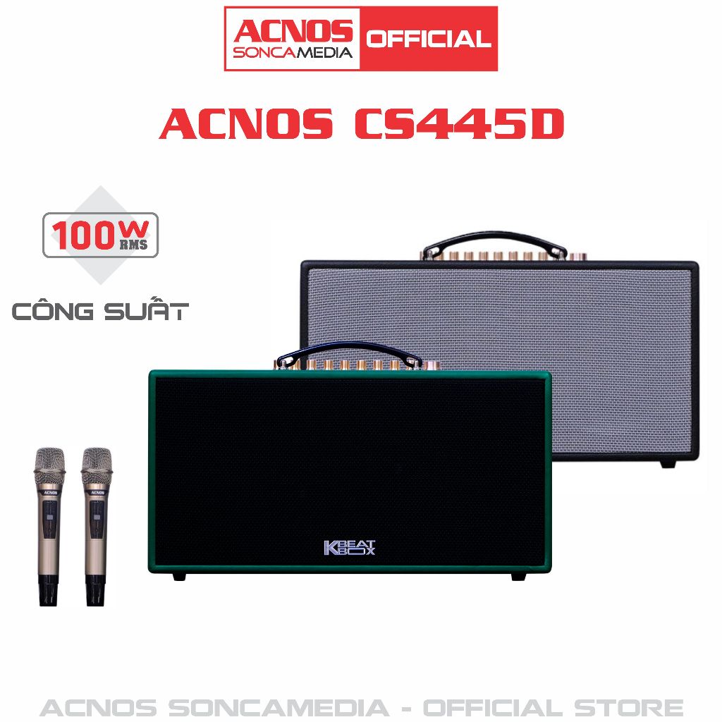 Dàn âm thanh di động xách tay ACNOS CS445D