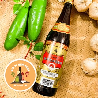 Gia vị nấu ăn rượ thiệu hưng nhãn vàng thuợng hạng- chai 600ml