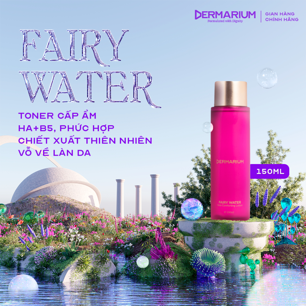 Toner Dermarium Fairy Water Cấp Ẩm Dung Tích 150ml