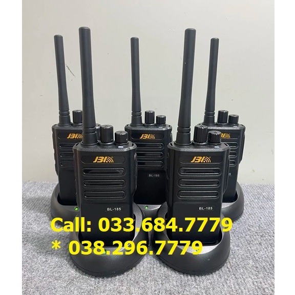 Máy bộ đàm cầm tay 16 kênh JBL BL-185, bảo hành 24 tháng