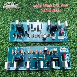 MẠCH CÔNG SUẤT 12 SÒ- xanh
