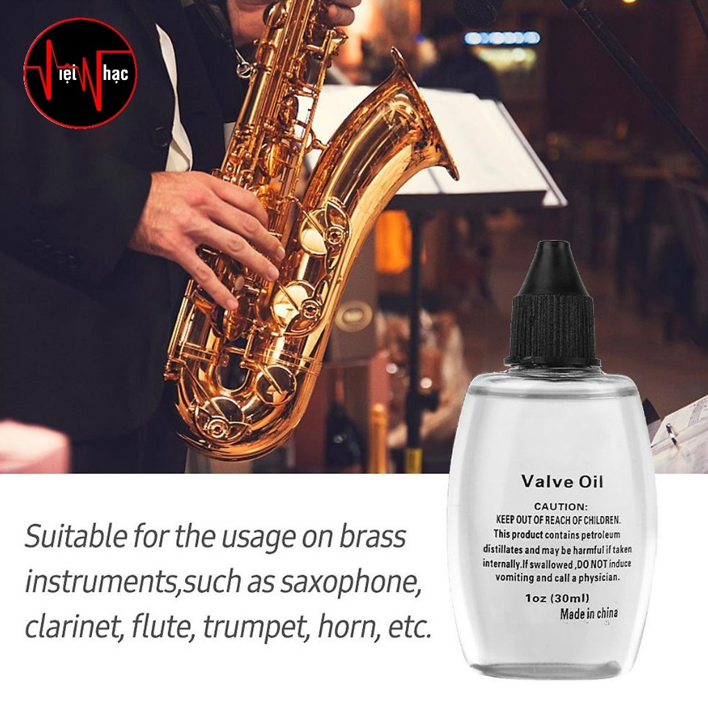 Dầu Bôi Trơn Nút Bấm Các Loại Kèn Valve Oil 30ml
