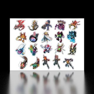 Sticker Decal trang trí dán Kamen Rider