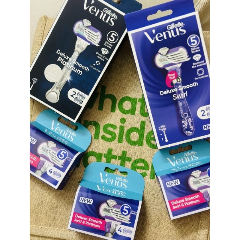 Dao cạo Gillette Venus Platium 5 lưỡi dao