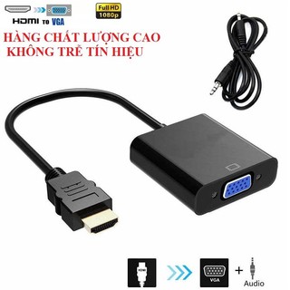 Cáp Chuyển HDMI Ra VGA (Có Audio)