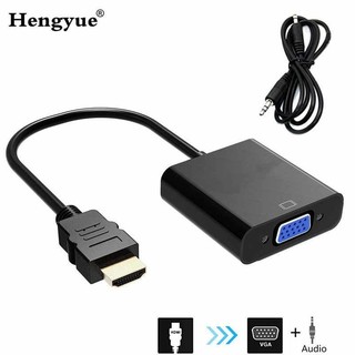 Cáp Chuyển HDMI Ra VGA (Có Audio)