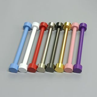 Trục cố định lò xo bàn phím cơ bằng kim loại.