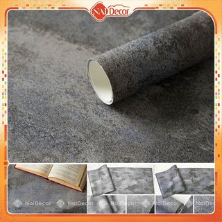 Nền giấy chất liệu Xi măng Retro cao cấp 50x100cm