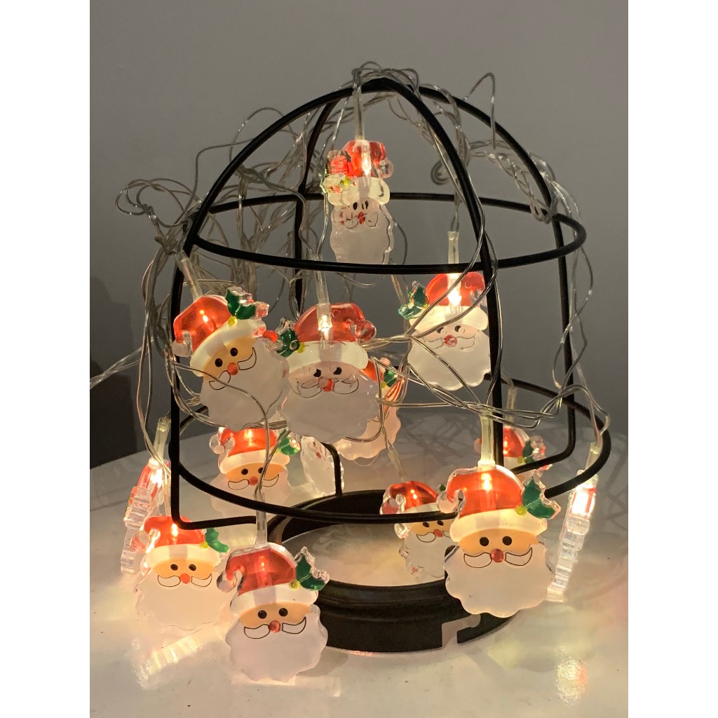 Dây đèn LED trang trí Noel, trang trí nhà cửa