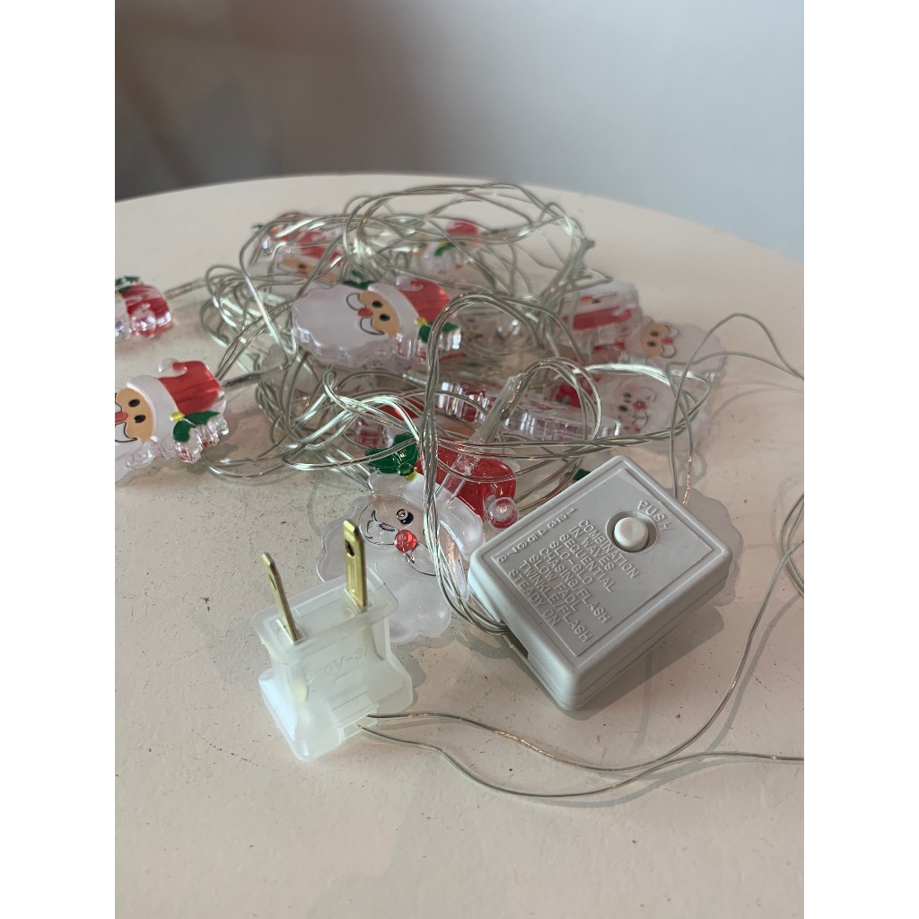 Dây đèn LED trang trí Noel, trang trí nhà cửa