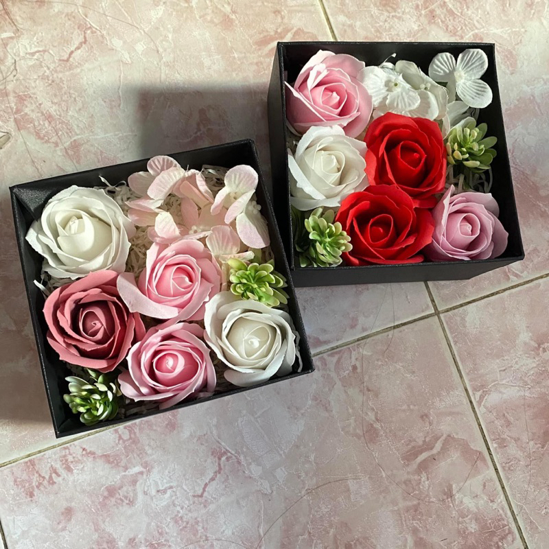 Hộp quà tặng hộp đựng son mĩ phẩm hộp cứng đen đỏ