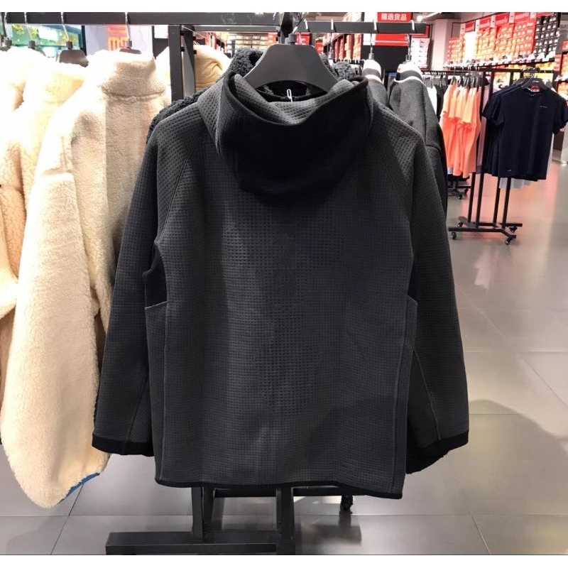 Áo Nỉ có mũ trùm đầu cắt ba chiều ấm áp Li-Ning Butler AWDT