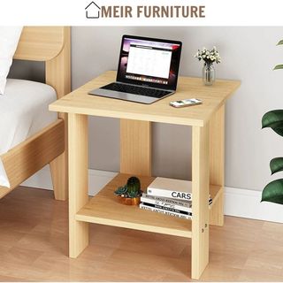Kệ đầu giường gỗ, tab đầu giường, Kệ để đồ đa năng thương hiệu MEIR - AP23