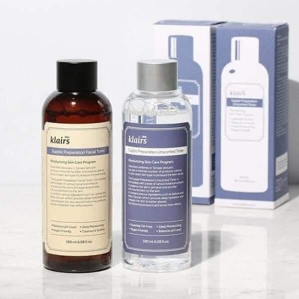 Nước Hoa Hồng Dưỡng Ẩm Dear Klairs Supple Preparation Toner 180ml