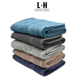  Khăn tắm cotton BASIC cao cấp xuất Hàn khăn gội đầu 50x100cm mềm mịn thấm hút tốt an toàn cho da 