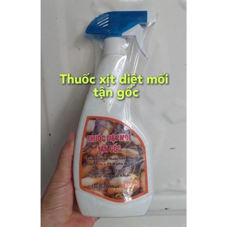 Chai xịt Diệt Mốt tận gốc 500ml/ Thuốc diệt mối mọt tận gốc