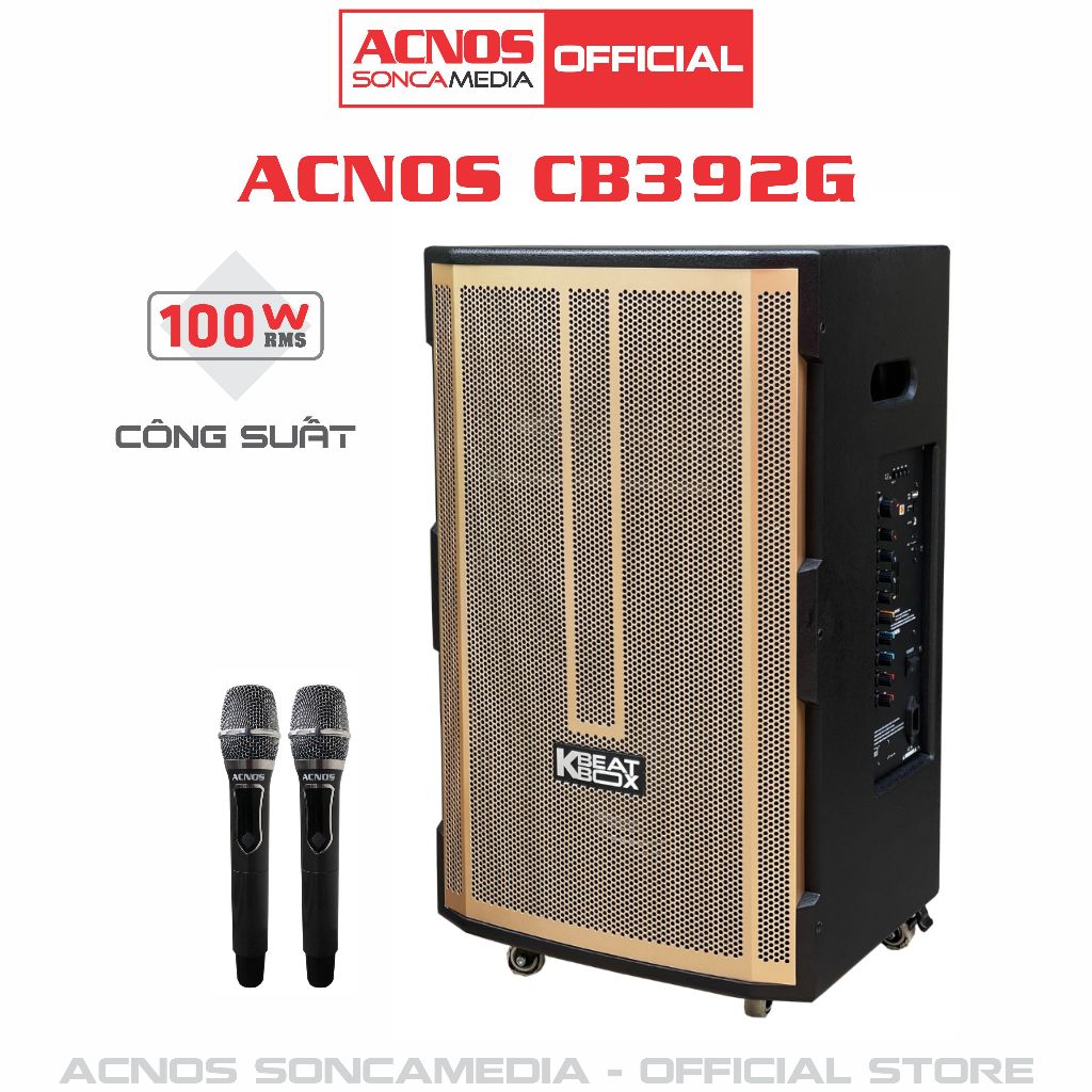 Dàn âm thanh di động ACNOS CB392G