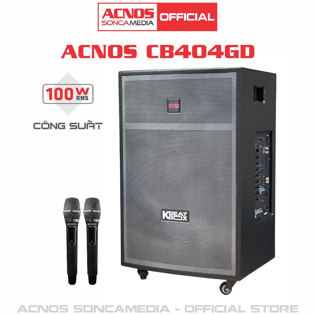 Dàn âm thanh di động ACNOS CB404GD