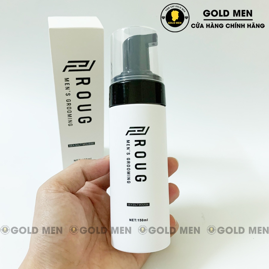 Bọt tạo phồng tóc Roug Sea Salt Mousse 150ml - Singapore