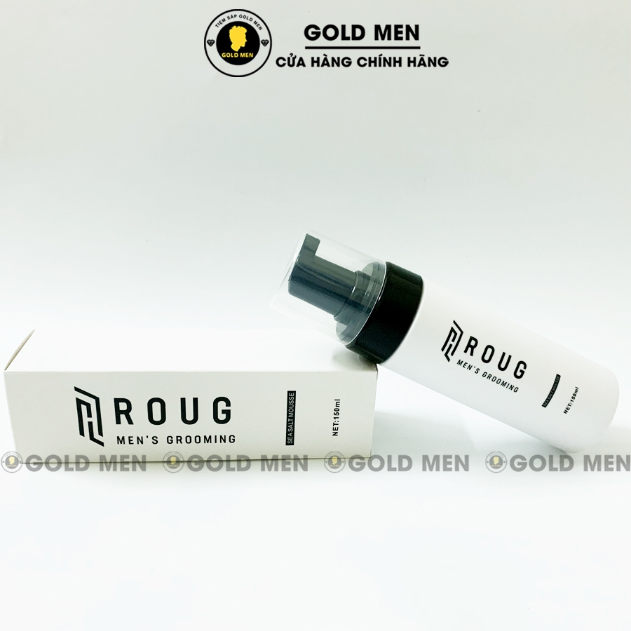 Bọt tạo phồng tóc Roug Sea Salt Mousse 150ml - Singapore