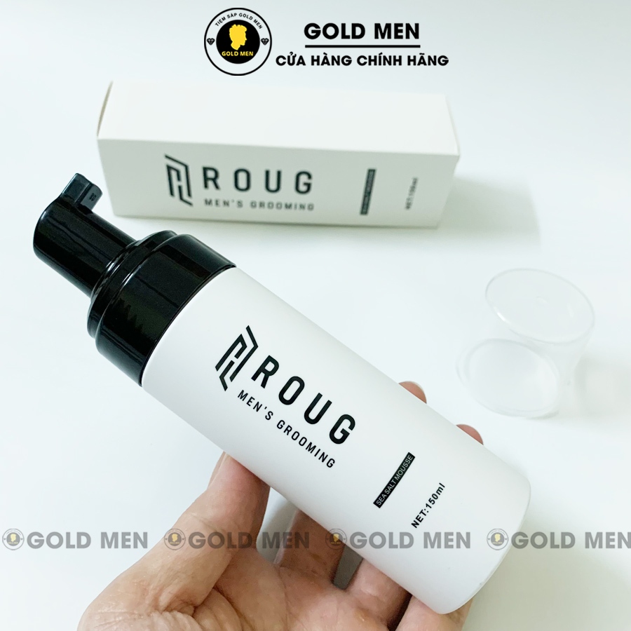 Bọt tạo phồng tóc Roug Sea Salt Mousse 150ml - Singapore