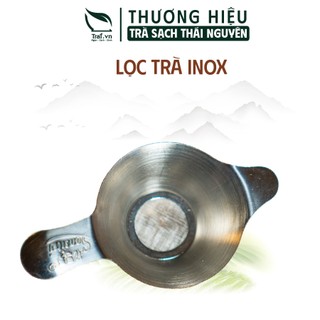 Lọc trà inox chất lượng cao có lưới lọc mịn 2 lớp , phụ kiện pha trà tiện dụng.