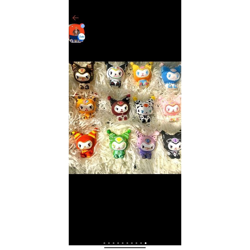 Tượng thạch cao Kurumi mini