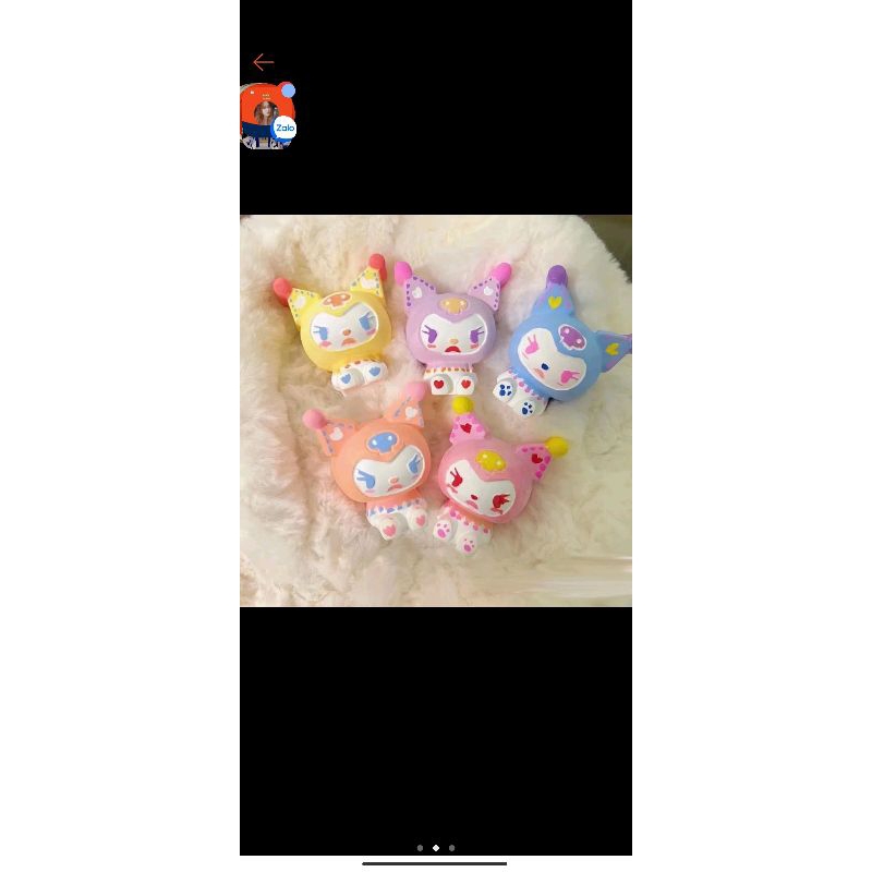 Tượng thạch cao Kurumi mini