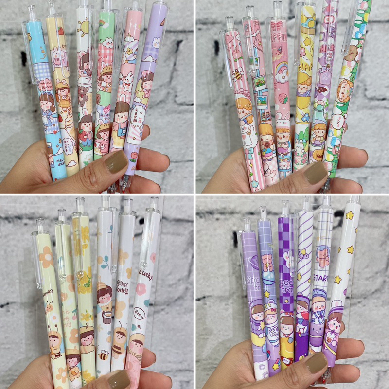 SET 20 BÚT BI HOẠ TIẾT XINH CUTE