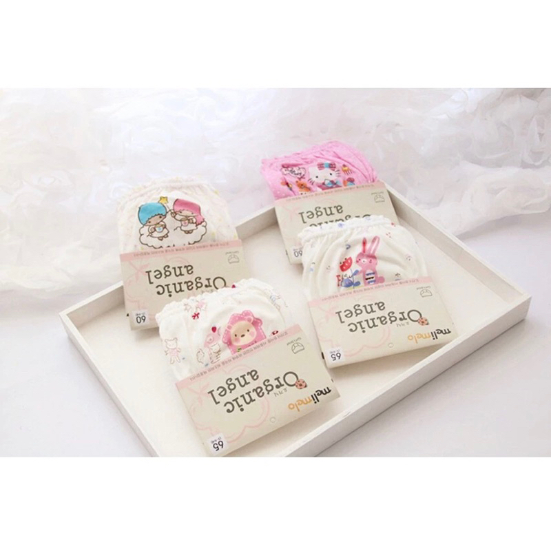 COMBO quần chip XUẤT HÀN ORGANIC ANGLE cho bé