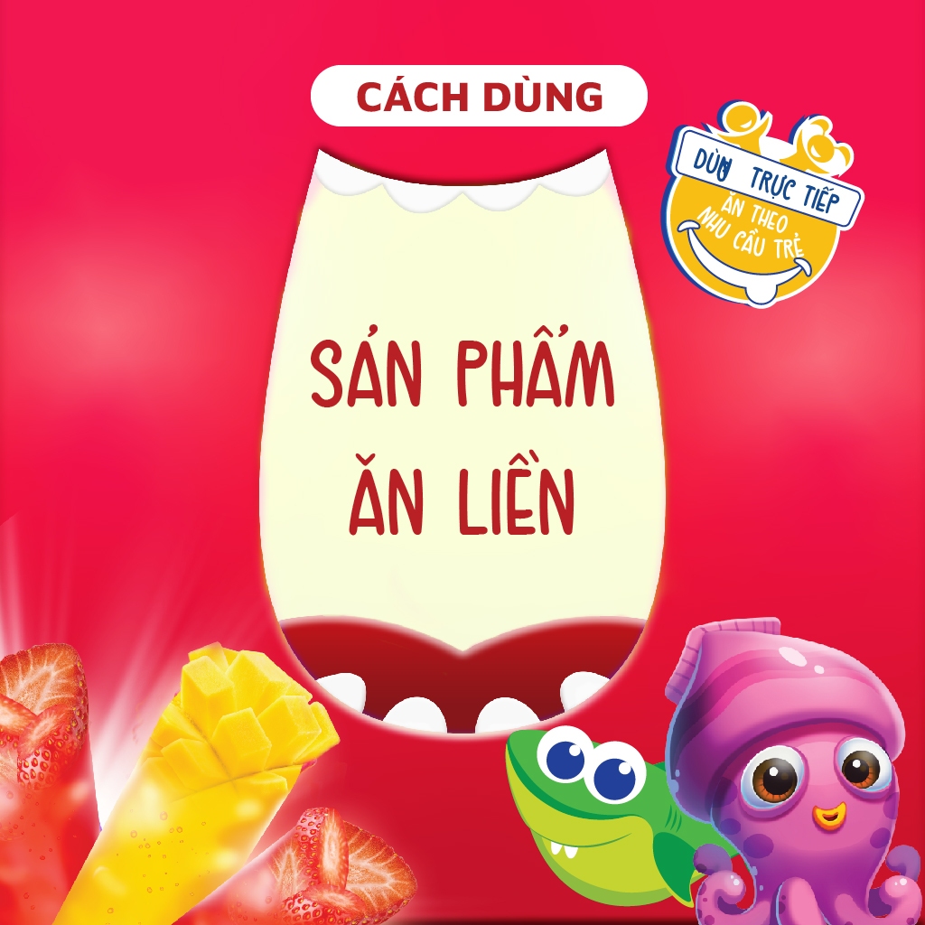 Thạch mắt đen Ích Nhi  hương trái cây,vị ngọt thanh nhẹ, bổ mắt cho trẻ em giúp đôi mắt sáng khỏe