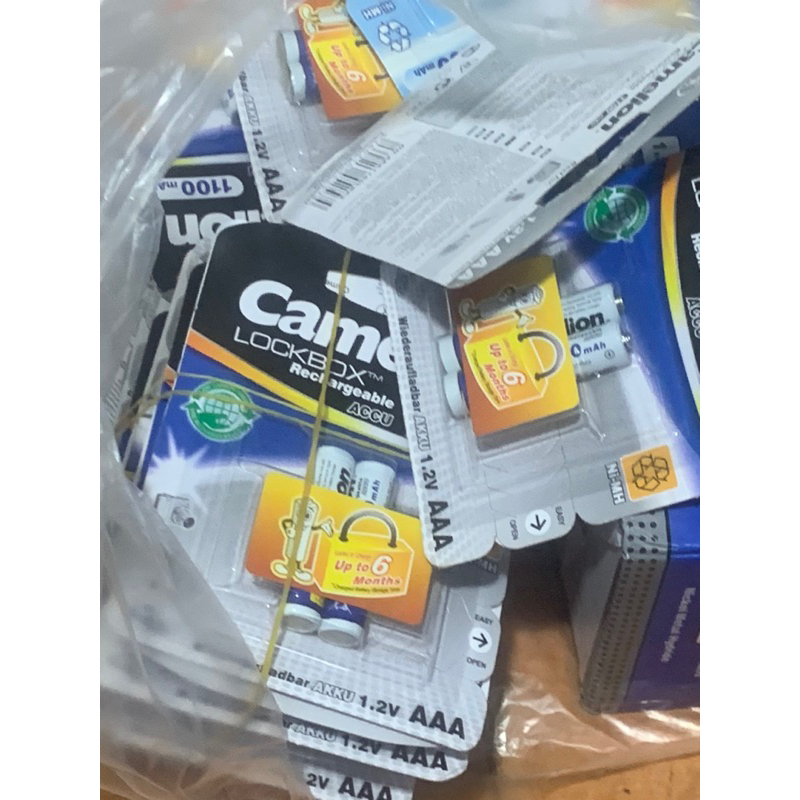 Pin đũa sạc được Camelion AAA 1,2 V -900-1100mAh