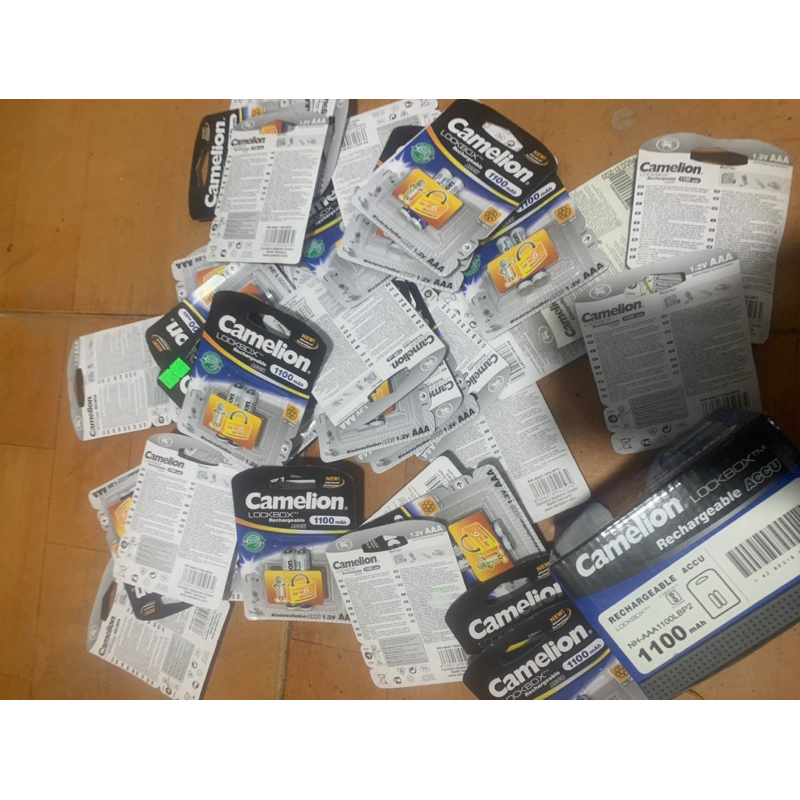 Pin đũa sạc được Camelion AAA 1,2 V -900-1100mAh