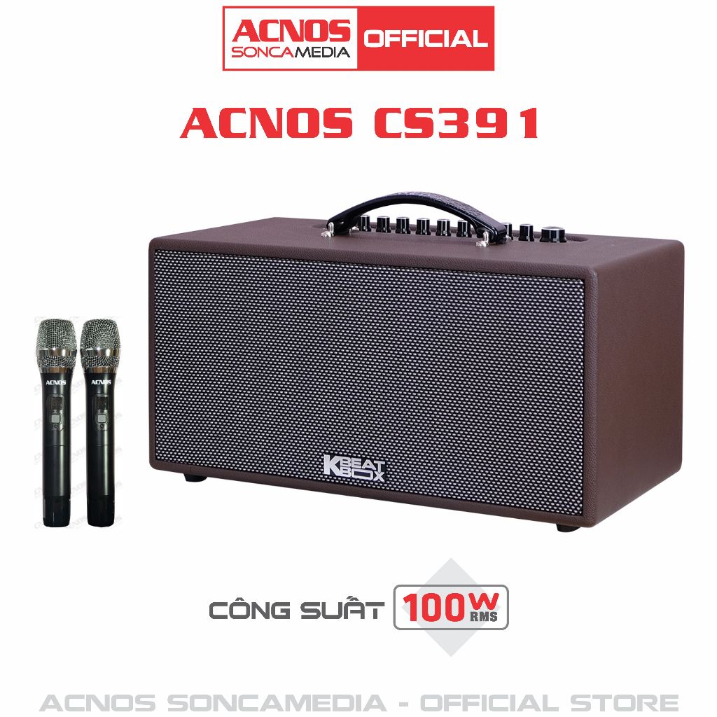Dàn âm thanh di động xách tay ACNOS CS391