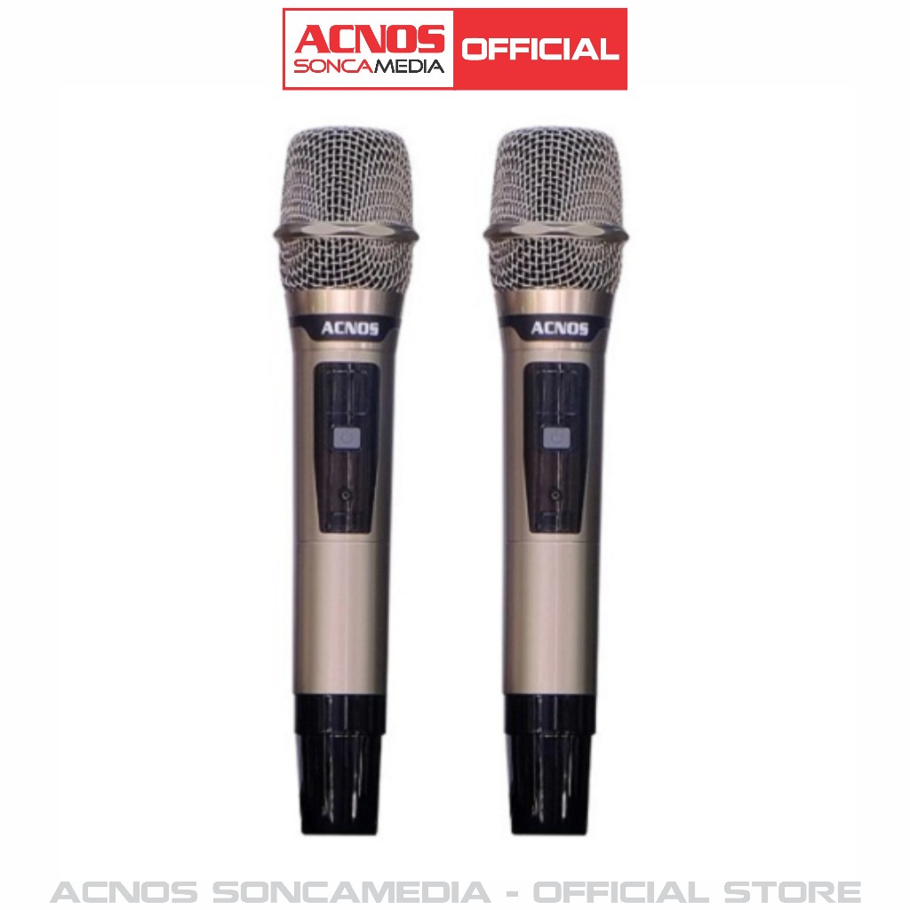 Micro không dây UHF ACNOS KA02 cao cấp - Bảo hành 6 tháng