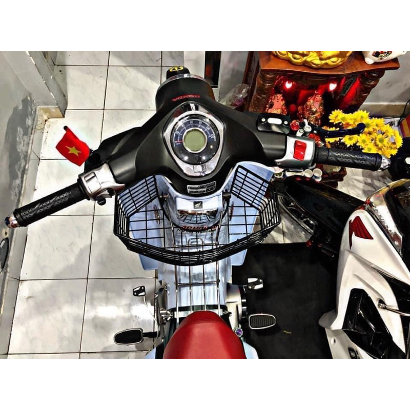 Cùm nút đỏ Châu Âu cho Cub125